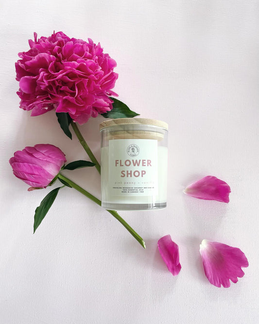 🌸 FLOWER SHOP 🌸 Blush & Blossom Floral’s signature scent - pink peony + vanilla