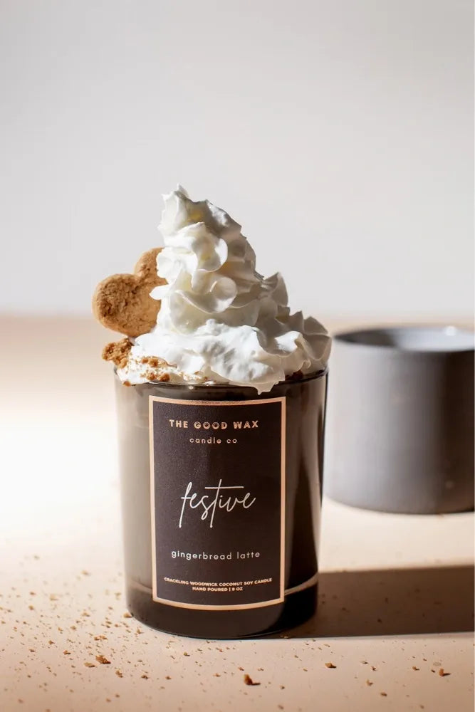 “Festive” gingerbread latte