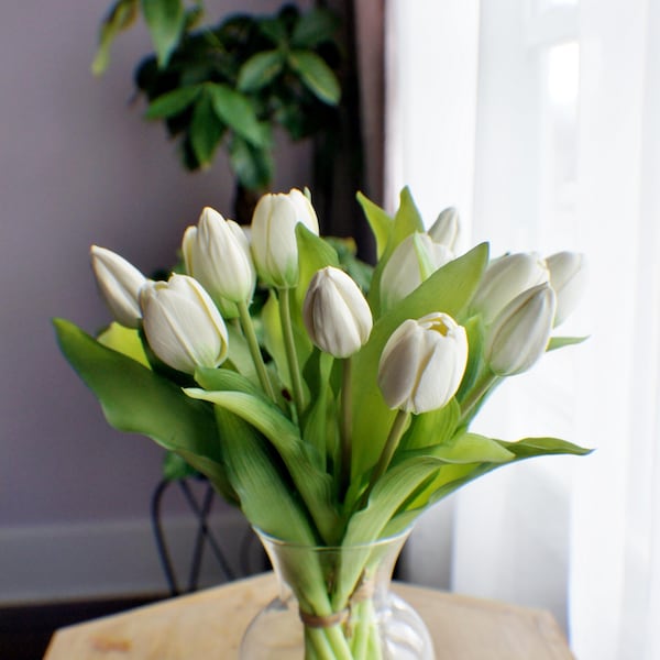 Real Touch Artificial Tulips