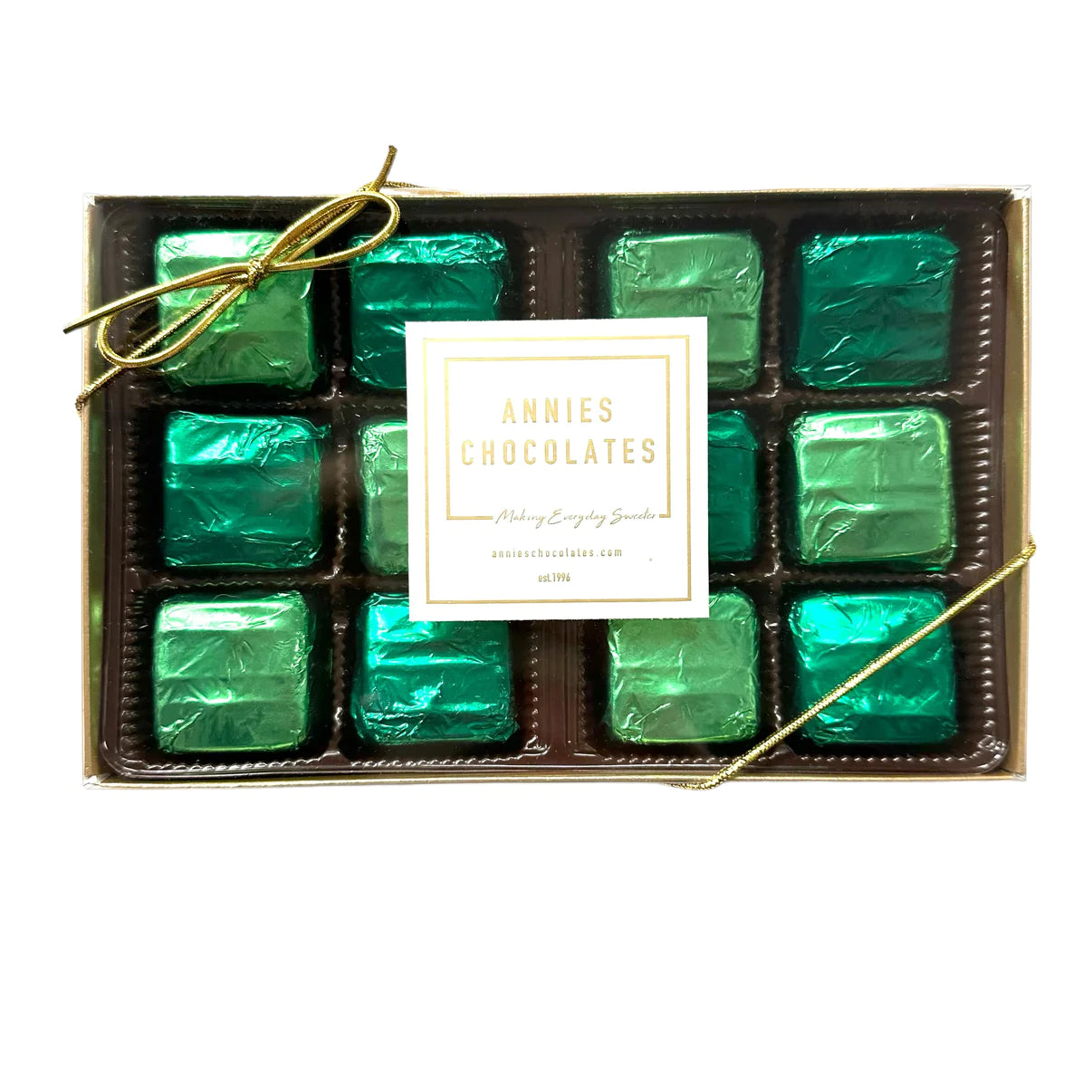 Annies Chocolates Mixed Mint Smoothies - 12 pieces