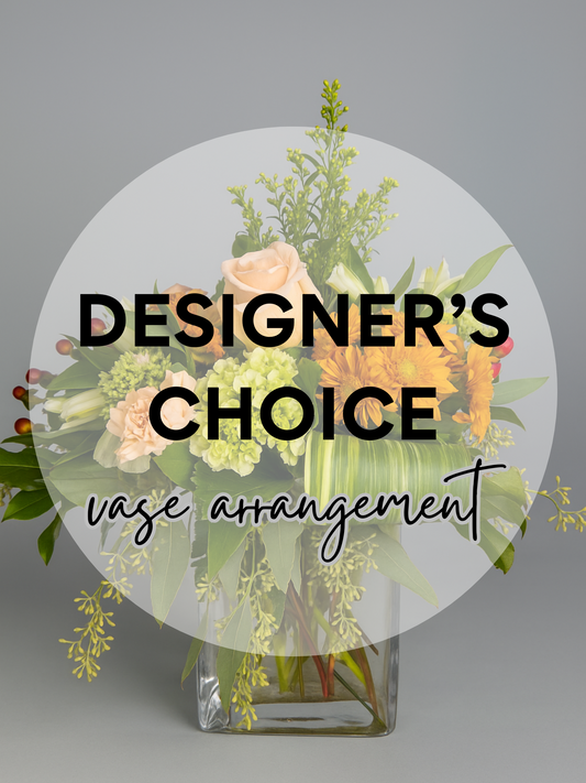 Designer’s Choice Vase Arrangement
