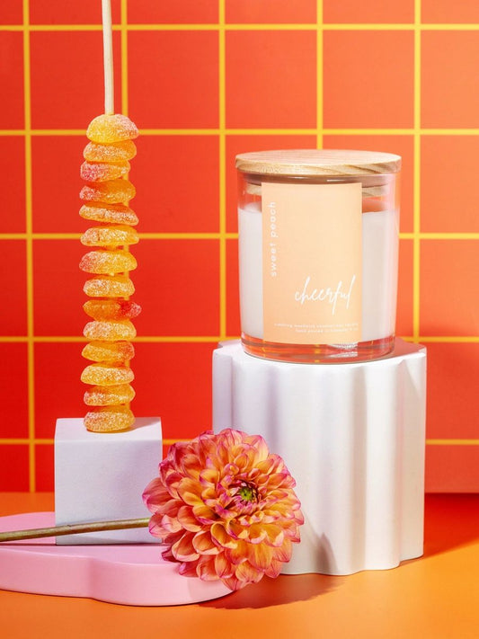 "Cheerful" sweet peach